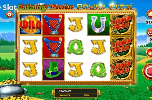 Скрин2. Rainbow Riches Power Pitch слот