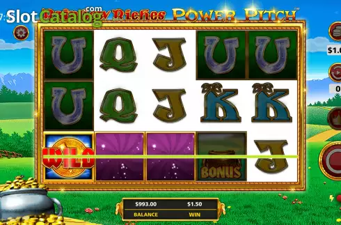 Скрин3. Rainbow Riches Power Pitch слот