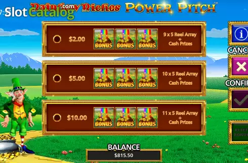 Скрин5. Rainbow Riches Power Pitch слот