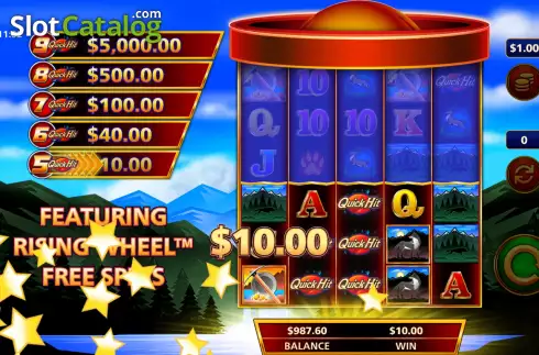 Скрин4. Quick Hit Ultra Pays Wolf Mountain слот