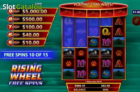Скрин7. Quick Hit Ultra Pays Wolf Mountain слот