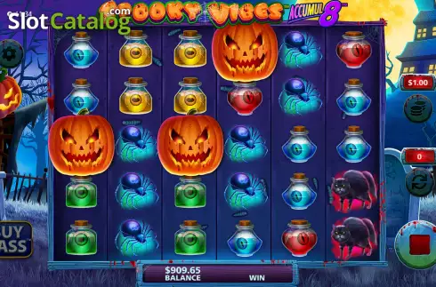 Скрин7. Spooky Vibes Accumul8 слот