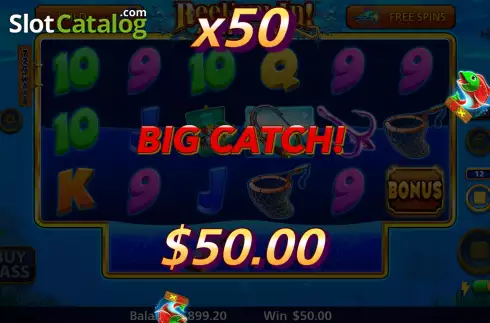Скрин5. Reel Em In! A bit Fishy! слот