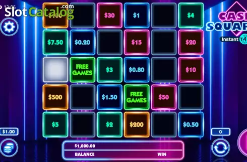 Скрин2. Cash Squares Instant Tap слот