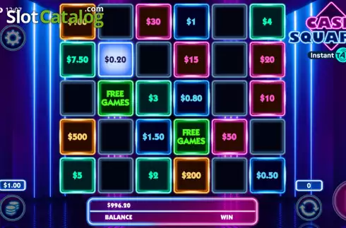 Скрин3. Cash Squares Instant Tap слот