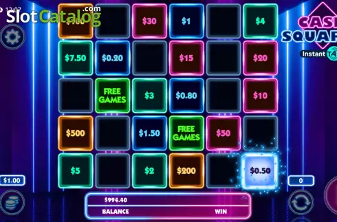 Скрин4. Cash Squares Instant Tap слот