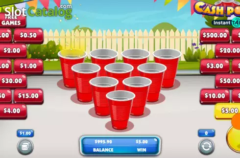 Скрин4. Cash Pong Instant Tap слот