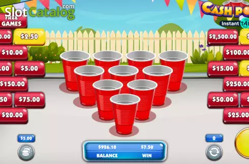 Скрин5. Cash Pong Instant Tap слот