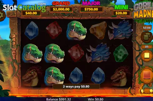 Скрин3. Gorilla Madness слот