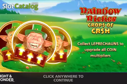 Скрин2. Rainbow Riches Crops of Cash слот