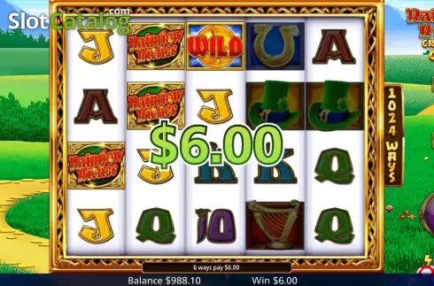 Скрин4. Rainbow Riches Crops of Cash слот