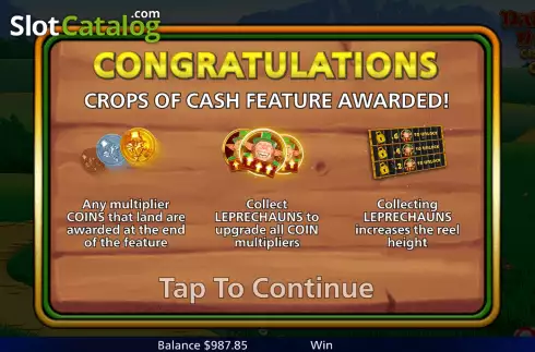 Скрин7. Rainbow Riches Crops of Cash слот