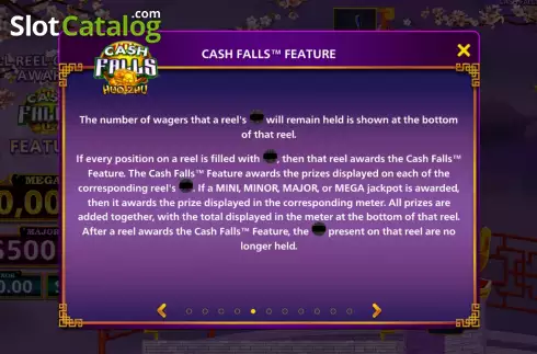 Скрин9. Cash Falls Huo Zhu слот