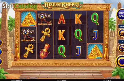 Скрин2. Rise of Khepri слот