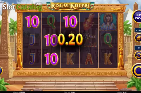 Скрин3. Rise of Khepri слот