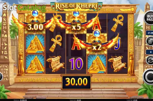 Скрин6. Rise of Khepri слот