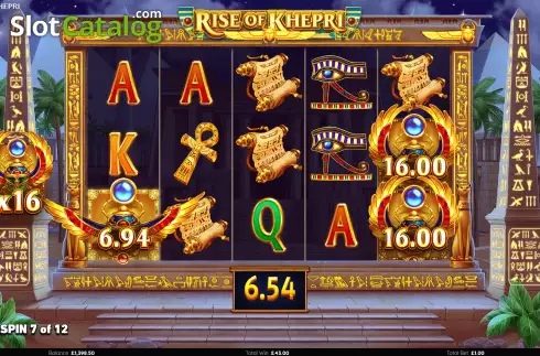 Скрин9. Rise of Khepri слот