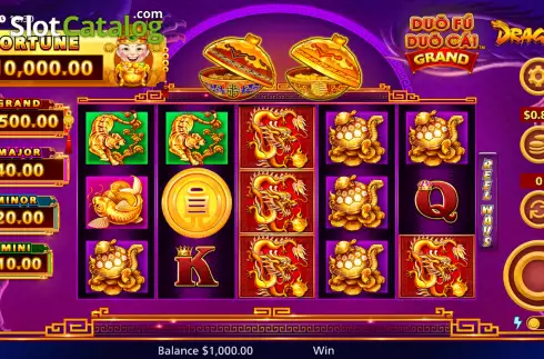 Скрин3. Duo Fu Duo Cai Grand Dragons слот