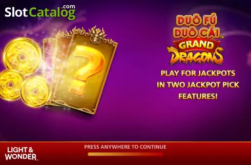 Скрин2. Duo Fu Duo Cai Grand Dragons слот