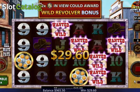Скрин8. Wild Outlaws слот