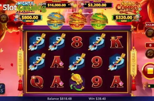 Скрин3. Mighty Monkey Coin Combo слот