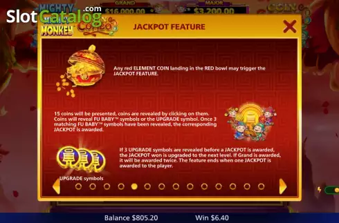 Скрин9. Mighty Monkey Coin Combo слот
