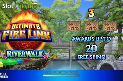 Скрин2. Ultimate Fire Link River Walk слот