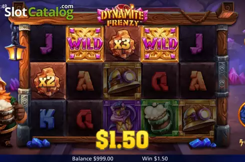 Скрин4. Dynamite Frenzy слот