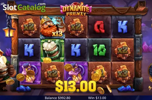 Скрин6. Dynamite Frenzy слот