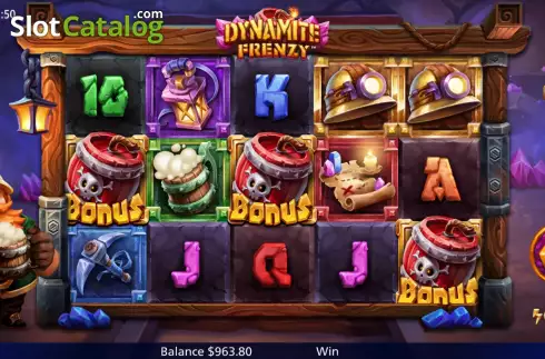 Скрин8. Dynamite Frenzy слот