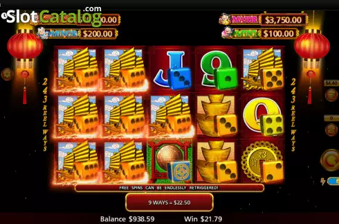 Скрин3. 88 Fortunes Dice слот