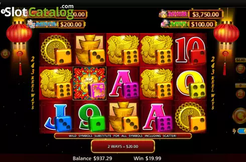 Скрин4. 88 Fortunes Dice слот