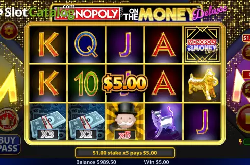 Скрин6. Monopoly on the Money Deluxe слот
