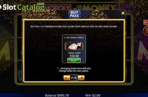 Скрин7. Monopoly on the Money Deluxe слот