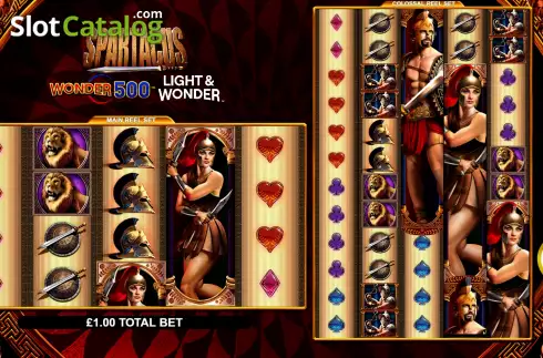 Скрин3. Spartacus Wonder 500 слот