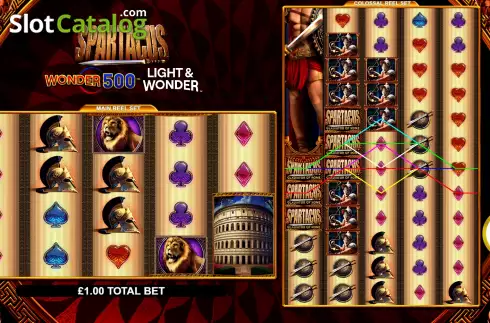 Скрин4. Spartacus Wonder 500 слот