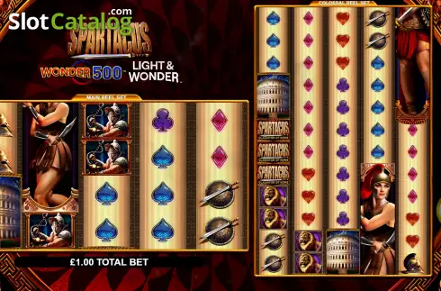 Скрин6. Spartacus Wonder 500 слот