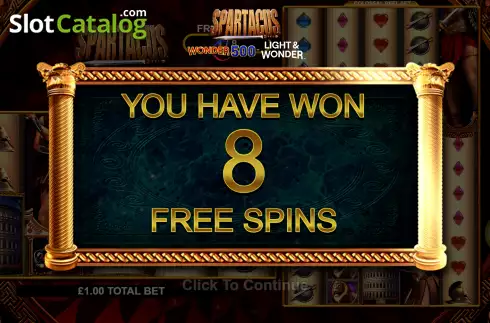 Скрин7. Spartacus Wonder 500 слот