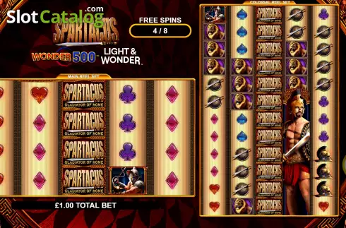 Скрин9. Spartacus Wonder 500 слот