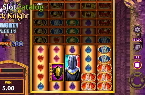 Скрин7. Mighty Black Knight Wonder 500 слот