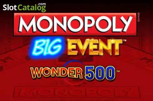 Monopoly Big Event Wonder 500 логотип