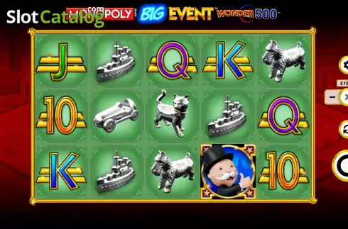 Скрин2. Monopoly Big Event Wonder 500 слот