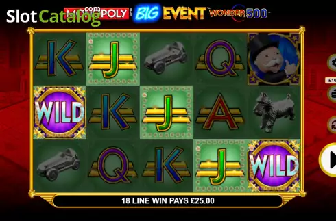 Скрин4. Monopoly Big Event Wonder 500 слот