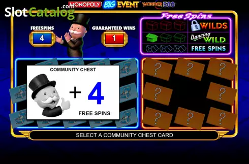Скрин9. Monopoly Big Event Wonder 500 слот