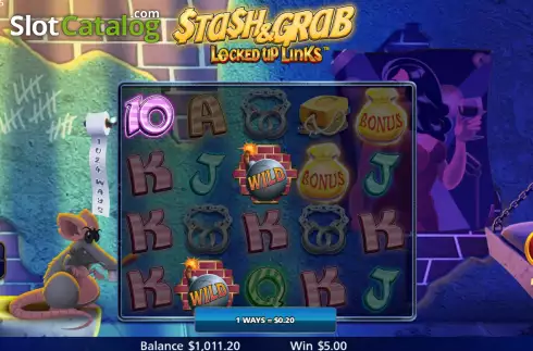 Скрин3. Stash and Grab: Locked Up Links слот