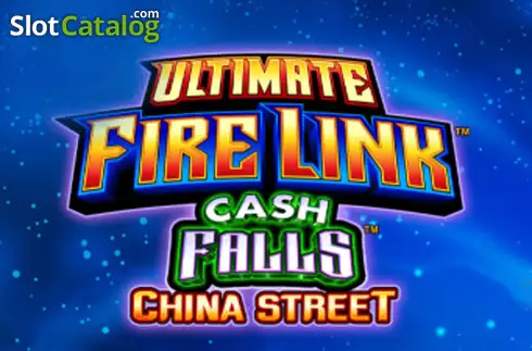 Ultimate Fire Link Cash Falls China Street логотип