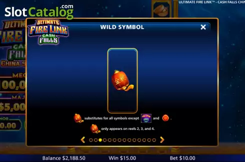 Скрин8. Ultimate Fire Link Cash Falls China Street слот