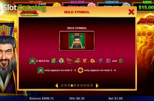 Скрин8. Jewel of the Dragon A Thousand Warriors слот