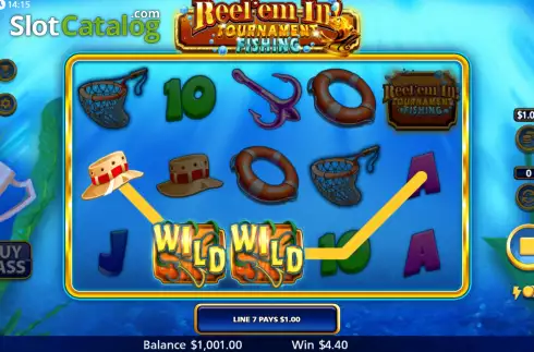 Скрин5. Reel Em In! Tournament Fishing слот