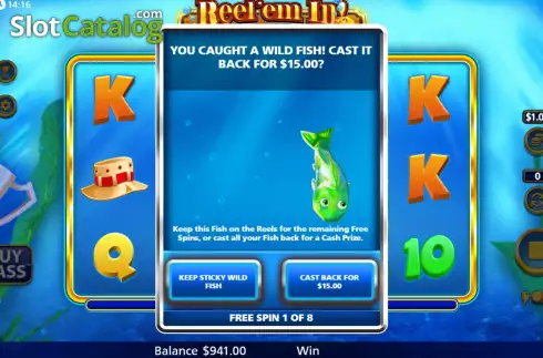 Скрин9. Reel Em In! Tournament Fishing слот